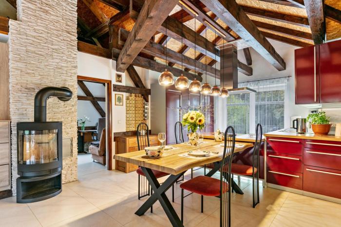 Wohnung am Stadtrand im Grünen