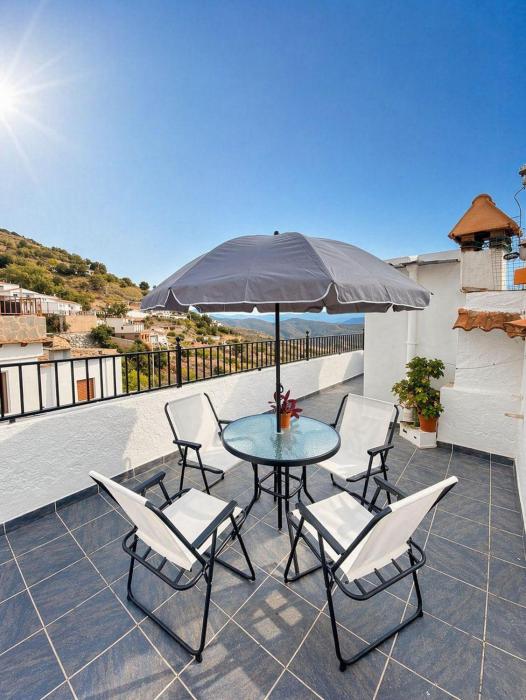 El nido del búho Soportujar Casa con terraza