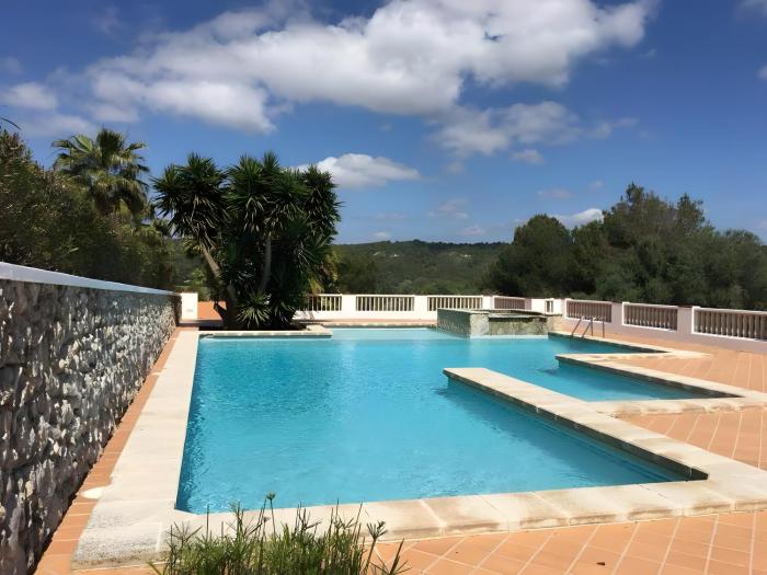Son Bou Pool and Sea