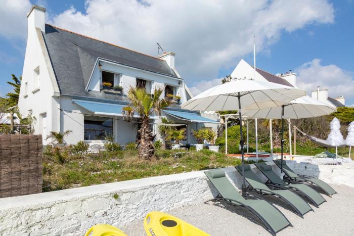 Villa vue mer les pieds dans leau
