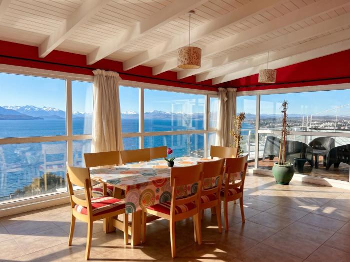 Penthouse con vista al lago - Terraza y Jacuzzi - Centro de Bariloche