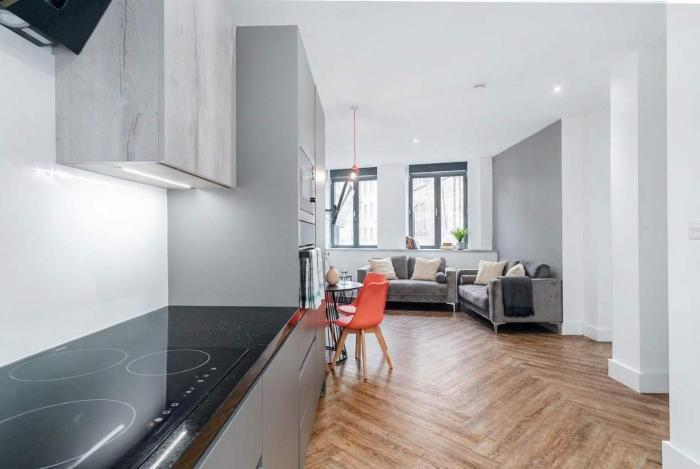 Modern 3BED Flat in Central Manchester w Security