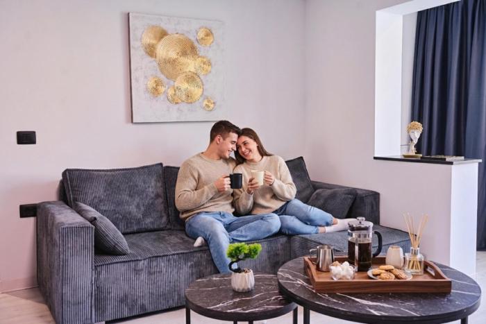 Grey Harmony Suite - Premium Comfort in Timisoara