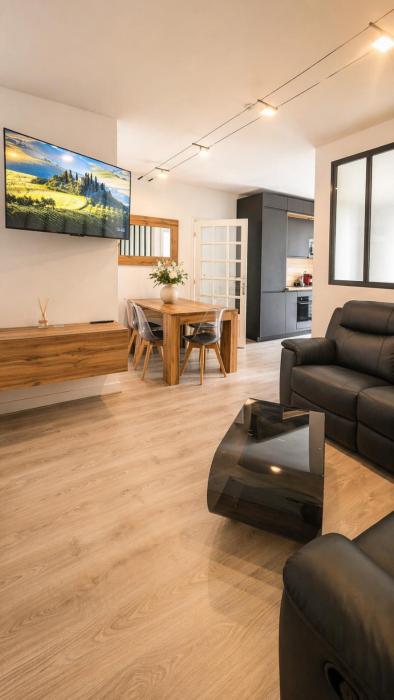 Le Normandy, appartement cosy 6 personnes à 100m de la plage