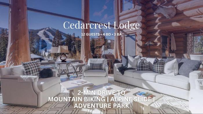 Cedarcrest Lodge - Luxury Lakota Estate