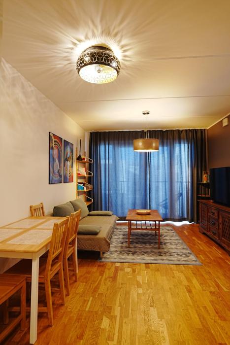 Modern apartement with a balcony