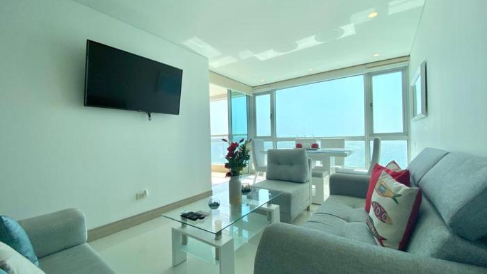 Apartment in Cartagena, excellent ocean views