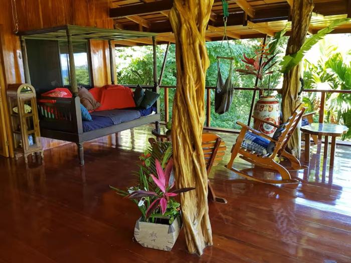 casa luna vista del mar