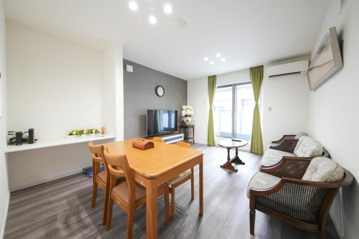 IWA House 1 Convenient transportation brand new detached house near Namba Shinsaibashi and Nipponbashi with two toilets and two bathrooms