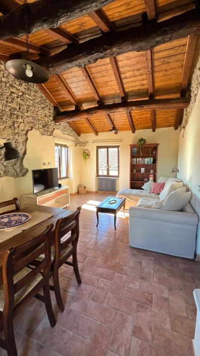 Ancient townhouse next castle