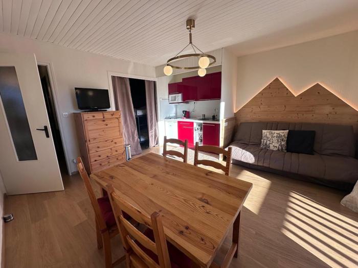 Appartement lumineux pour 4, accès pistes facile