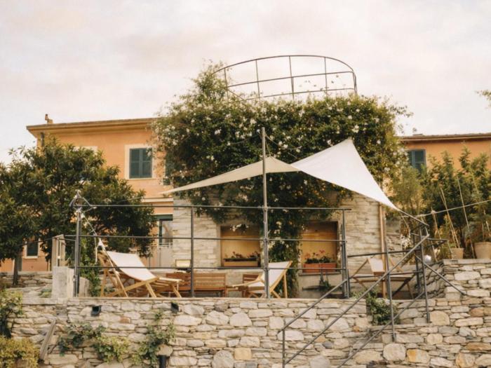 Valley and sea view - Relax between the village and olive trees