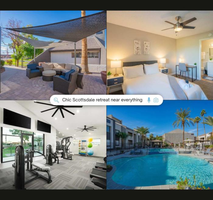 Unique 2BD - Parking, Gym, Pool - Sleeps 8 - 5Min Casino