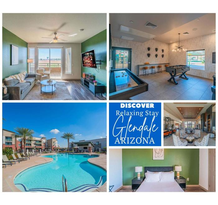 Cozy Stay Near Stadium with Balcony-Pool-Gym-Parking