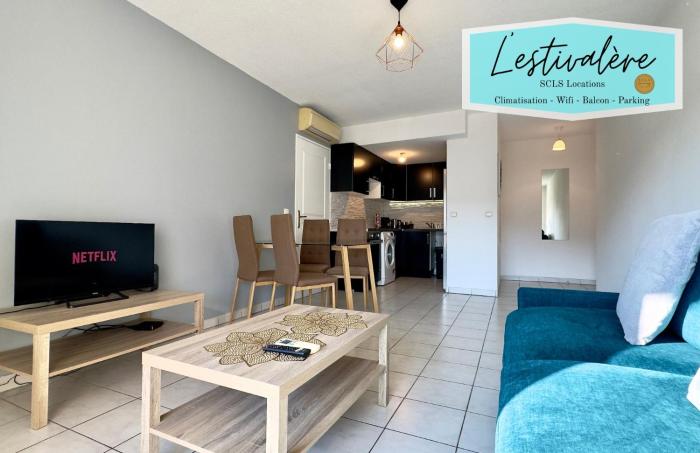 LEstivalière SCLS - Wifi, Parking, Climatisation