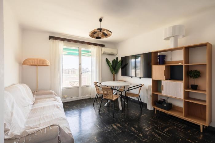 Appartement climatisé proche stade Vélodrome avec balcon