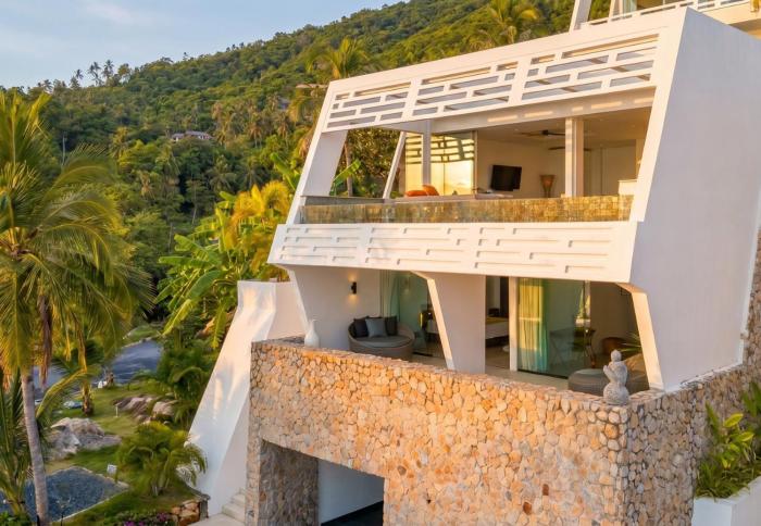 Stunning Sunset Ocean View Villa with Infinity Pool & Shared Gym