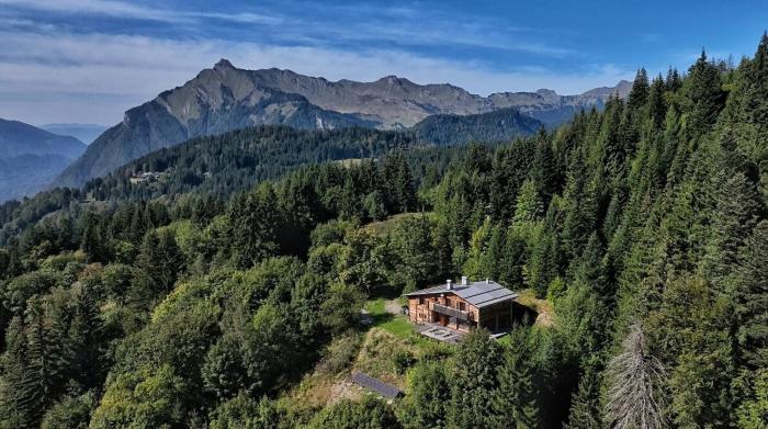 RARE Chalet isolé vue incroyable et petit Jacuzzi