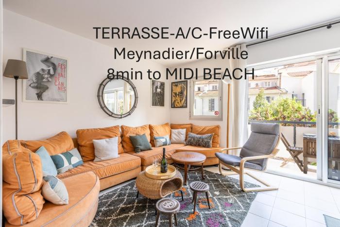 Duplex 2 chambres TERRASSE, MEYNADIER- FORVILLE A2B234