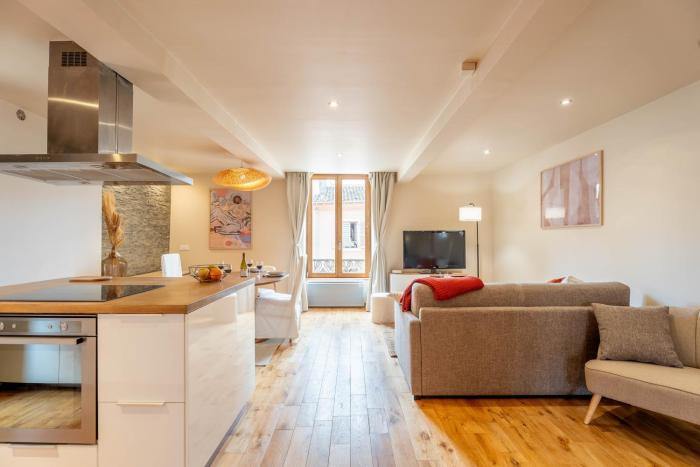 Le Chaleureux - Centre & Gare 6min - 6 pers - Cosy
