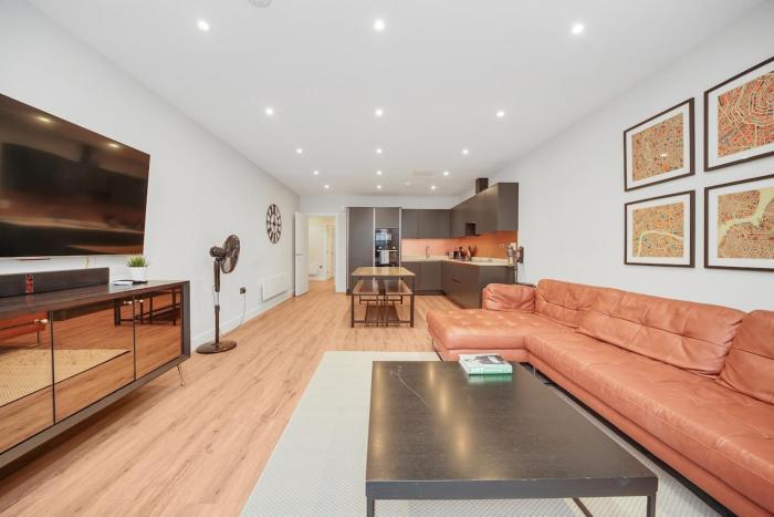Stylish 2bed flat 8min to Wimbledon tennis courts