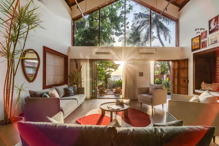 Casa Melina by Hireavilla - Stylish 1BR Private Beach House in Anjuna
