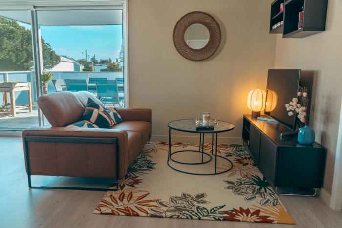 Appartement terrasse, hippodrome Pornichet, 6 personnes