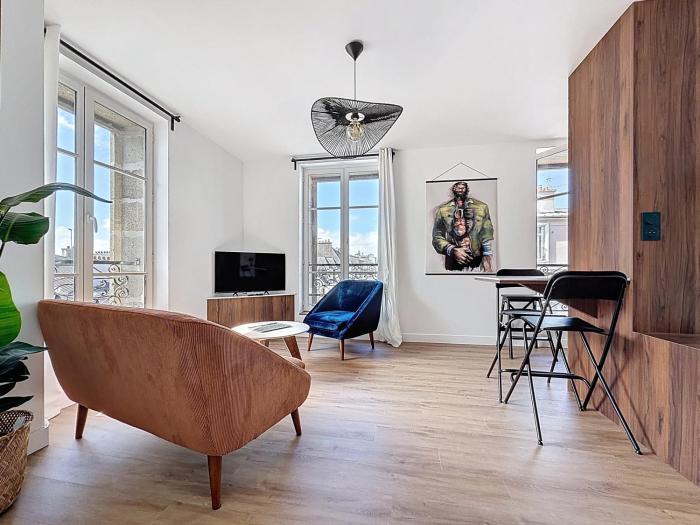 Appartement 1 chambre hyper centre, gare à 10 min à pied