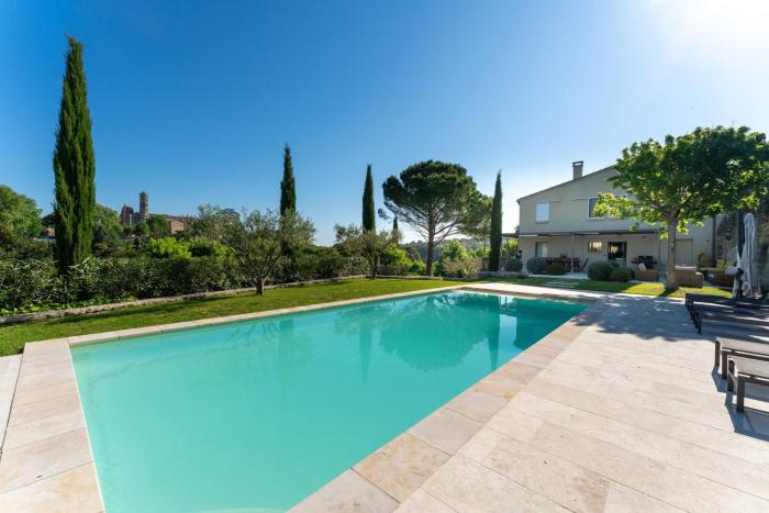 Maison darchitecte avec piscine