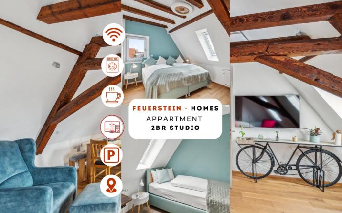 Feuerstein - 2 BR-Appartment Smart-TV