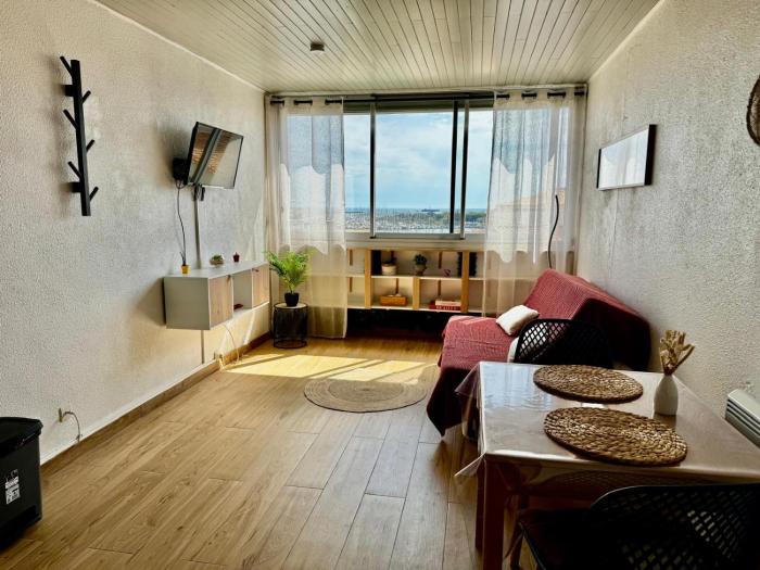 Coquet studio au centre port du Cap dAgde