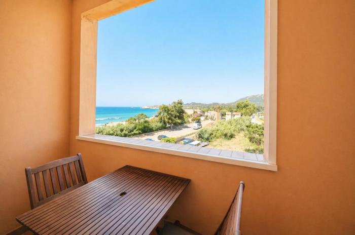 Grand studio Mezzanine sur la plage