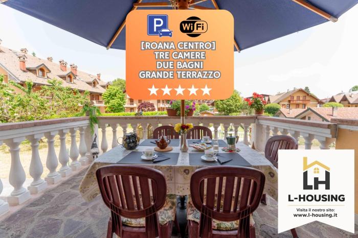 Lhousing - Tricamere con due bagni in centro