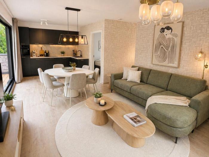 New Luxury Apartment with Terrace Rotselaar near Leuven & Brussels