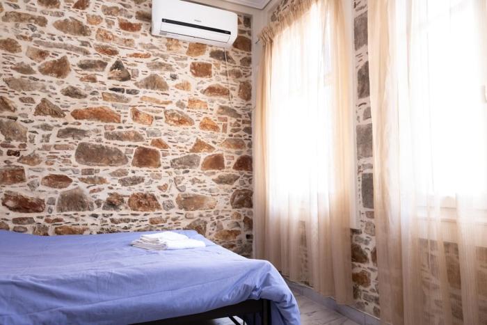 Stone house in the center of mytilene