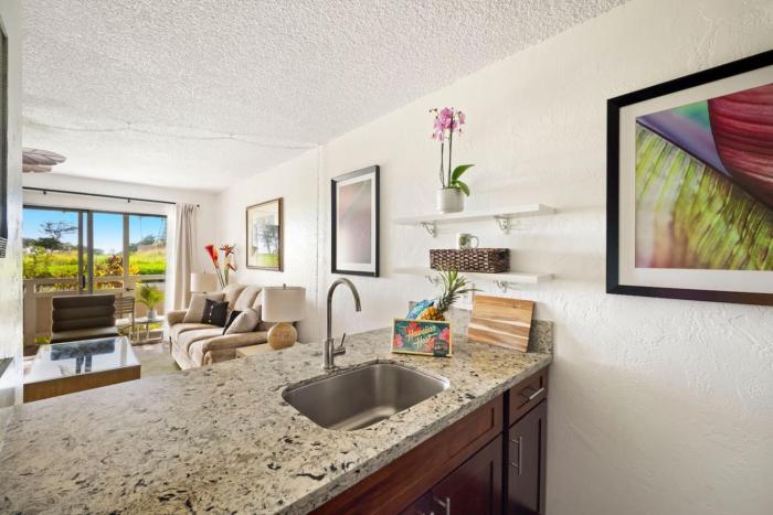 Hale Niu peek ocean view