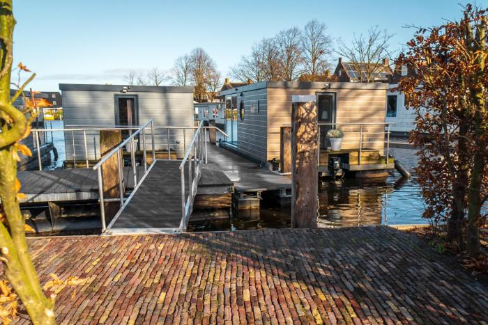 The Blue Houseboat