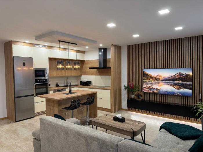 Luxury apartment near Prague - Garden - Parking