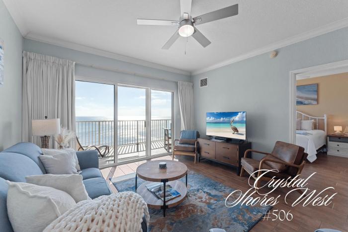 Gulf-Front Gem - View, Pool, Gym, Sauna!