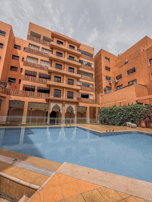 Luxury Pool Apartment Gueliz 2BR