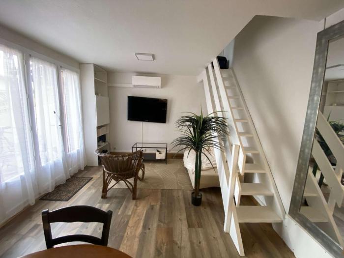Petite villa climatisée proche plage - 4 pers. - FR-1-81-764