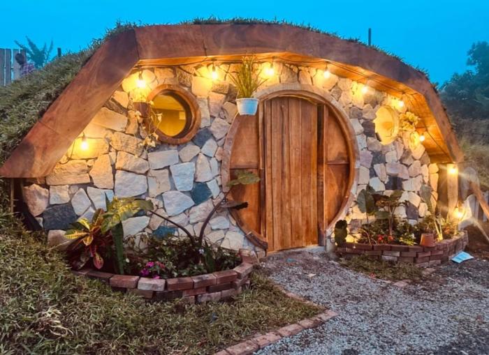 Cabaña Uppsala Casa ecológica con jacuzzi