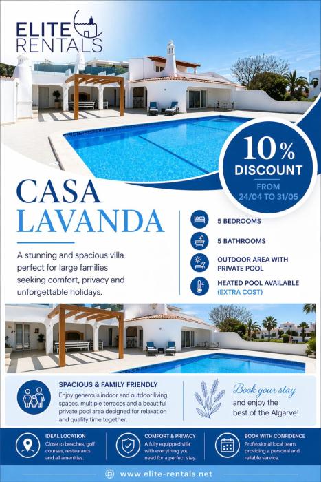 Lavanda Magnificent five bedroom villa