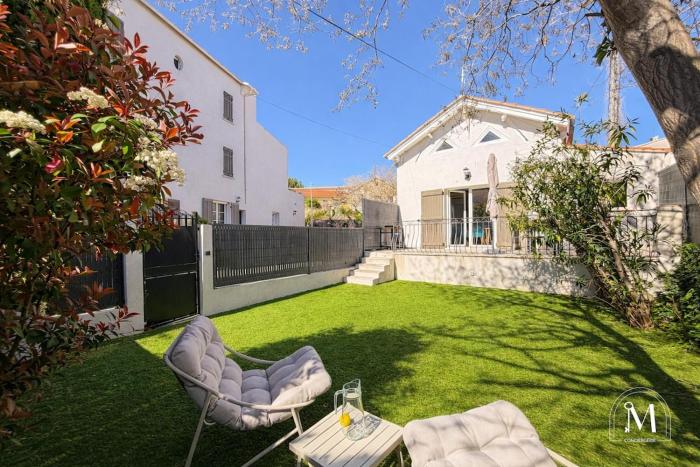 Pied-à-terre idéal à Bandol avec jardin et parking