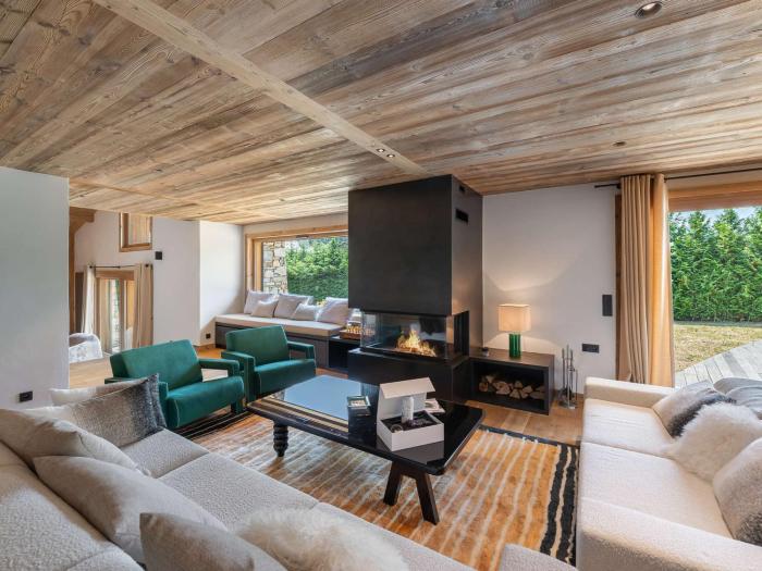 Chalet de luxe avec piscine et espace jeux, proche centre de Megève - FR-1-569-140