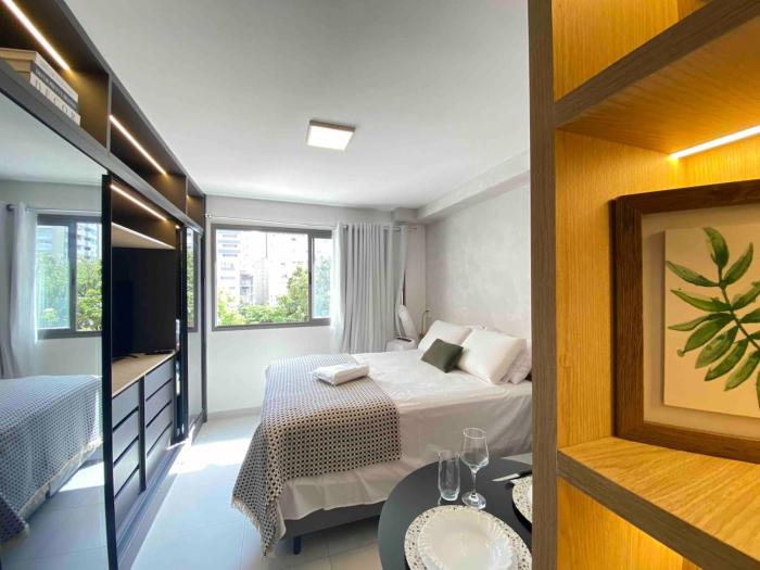 V308 · V308. Loft Lindo c Ar condicionado | Metrô Perto