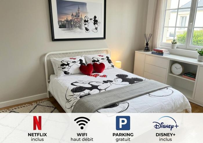 Dream Disneyland Paris 5min gare val dEurope