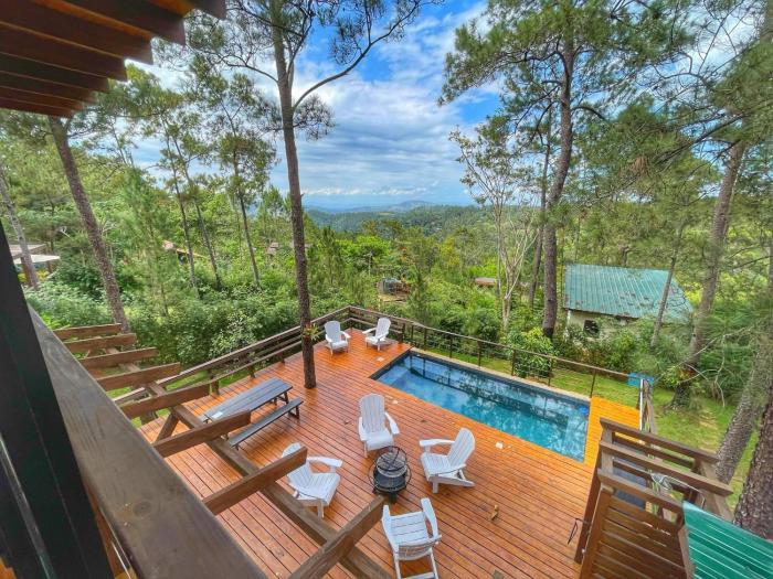 Escpate al Bosque Villa Completa Piscina BBQ Hasta 12 Huspedes