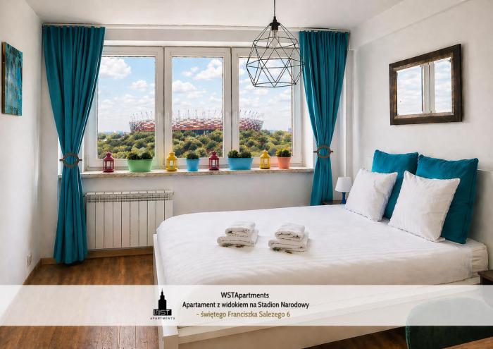 WSTApartments Apartament z widokiem na Stadion Narodowy - świętego Franciszka Salezego 6