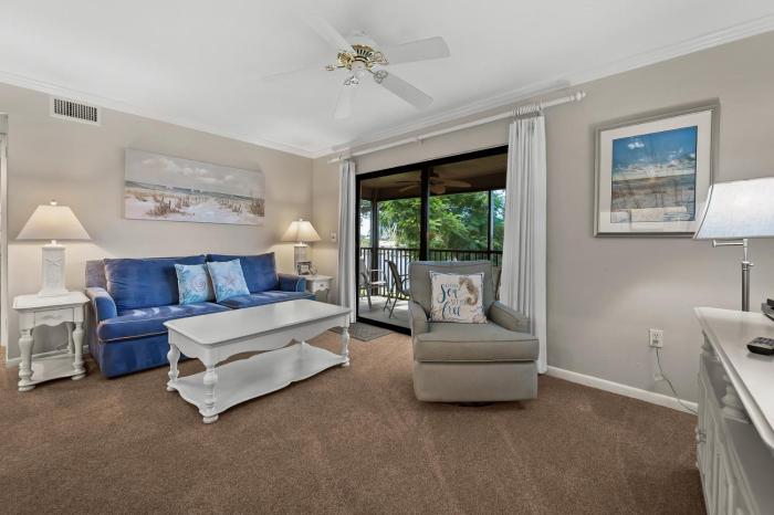 #1442 Sanibel Moorings Dock View